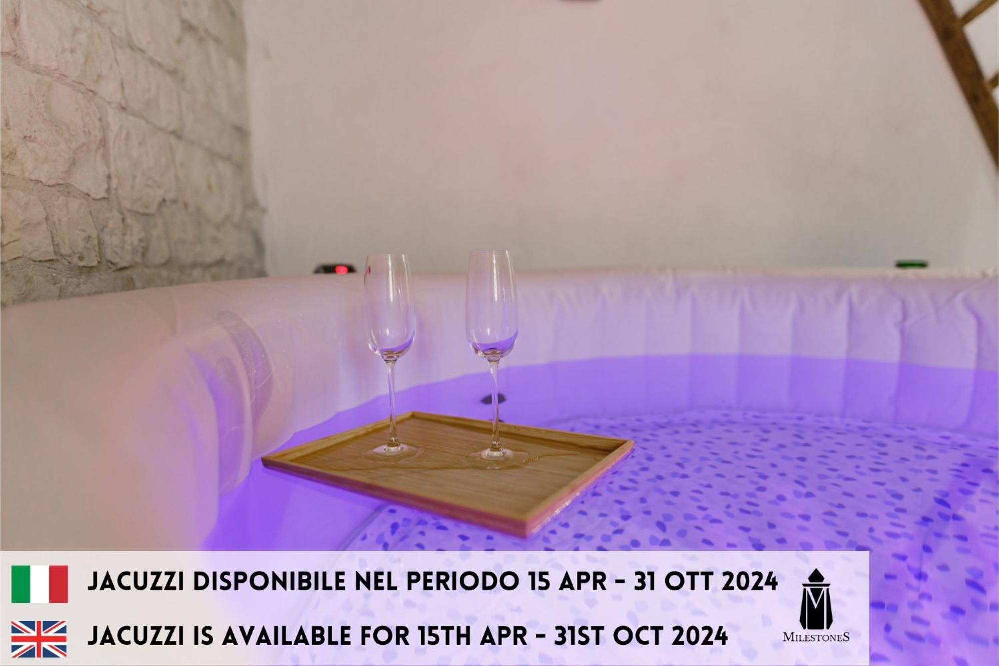 Milestones Modern Suite Trullo Jacuzzi Spa & Relax 알베르벨로 외부 사진